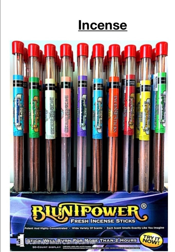 Incense - J-Lo Type - 6 tubes - $29.99